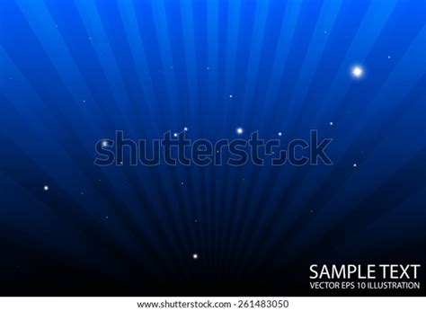 Vector Blue Burst Abstract Background Template Stock Vector Royalty