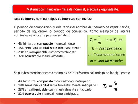 SOLUTION Finanzas Tasa Nominal Efectiva Equivalente Y Ejercicios