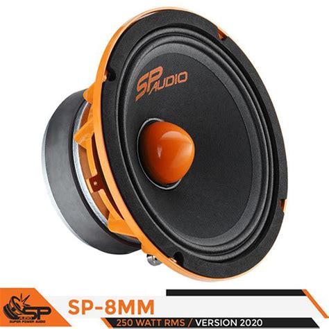 Sp Audio 8mm 4 Ohm Mélyközép Ferrite 20cm 250 Watt Rms Hangszórók