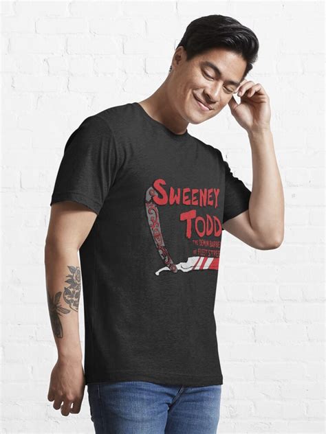 Sweeney Todd Title Print T Shirt For Sale By Reillybranson