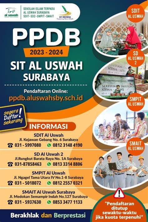 Sdit Al Uswah Surabaya Membentuk Generasi Rabbani Yang Intelek Dan