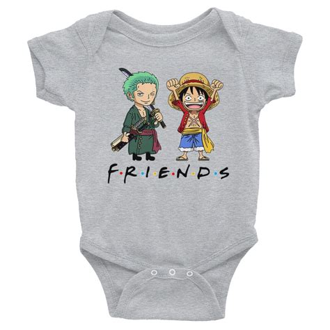 Luffy An Zoro Baby Onesie Infant Bodysuit Official One Piece Merch