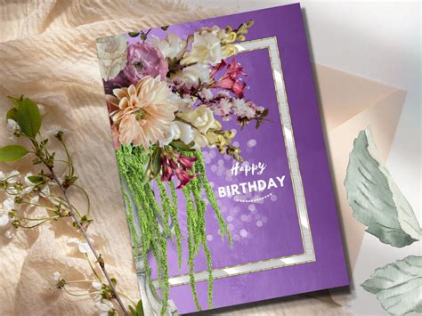 Birthday Card for Her, Happy Birthday Card, Printable Birthday Card for ...