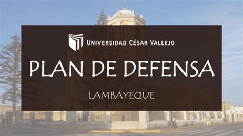 PLAN DE DEFENSA LAMBAYEQUE By Jaime Dmp Issuu