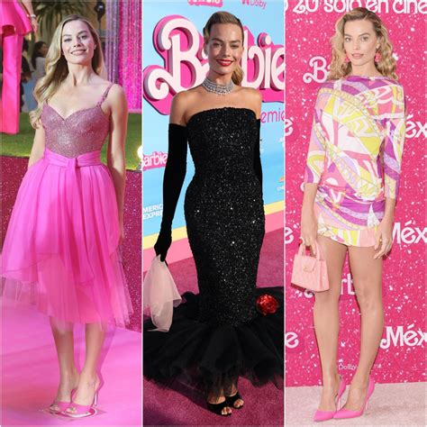 What a Doll! Margot Robbie Wears Barbie-Inspired Outfits at Movie Premieres: Photos