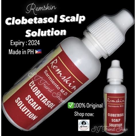 Clobetasol Scalp Solution From Dermatologist Anti Dandruff Lazada Ph