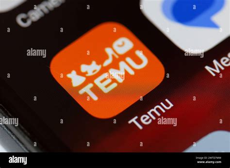 Temu logo hi-res stock photography and images - Alamy