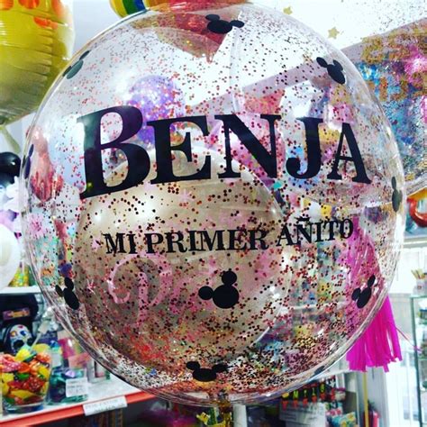 Globo Burbuja Personalizado Con Glitter Pulgadas Para Armar Sin