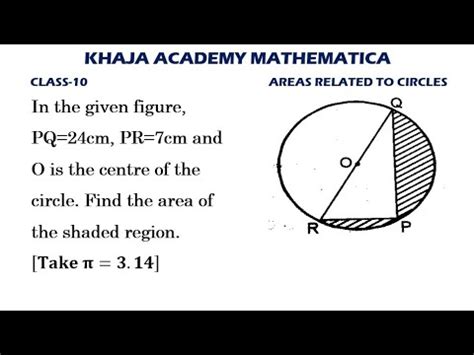 In The Given Fig Pq Cm Pr Cm And O Is The Centre Of The Circle
