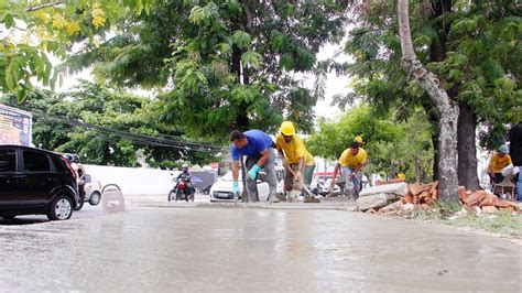 Prefeitura de Maceió Obras da ciclovia da Avenida Fernandes Lima