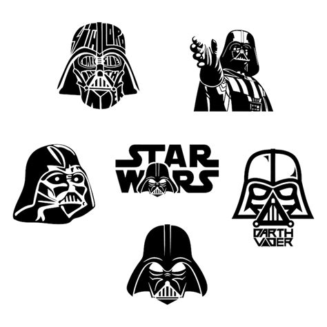 Darth Vader Svg Star Wars Svg Star Wars Svg Bundle Star Wars Squad