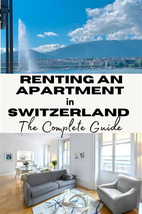 How To Rent An Apartment In Switzerland A Complete Guide