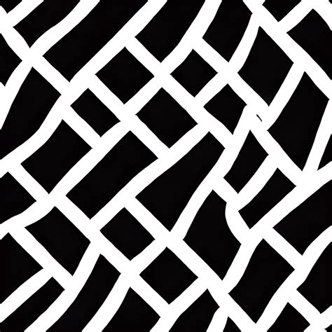 Black And White Square Grid Seamless Pattern Illustration Vector