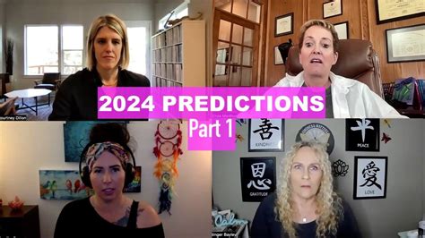 PREDICTIONS For The Year 2024 Part 1 YouTube