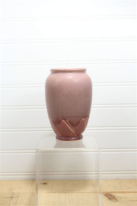 Rookwood 1926 Rose Mauve Pink Matt 2283 5 12 Inch Vase American Art Pottery Vintage Arts