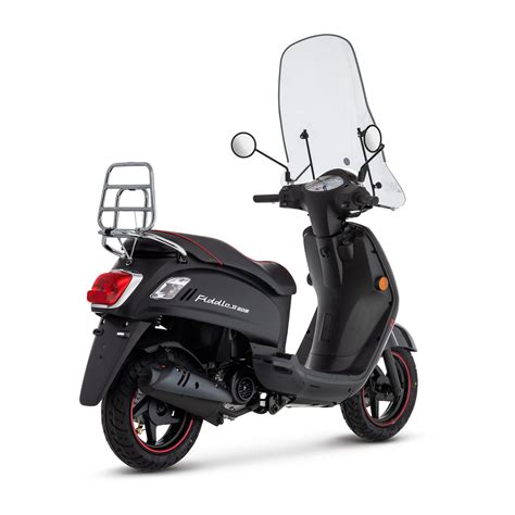 SYM FIDDLE II E5 BLACK 25km GRATIS Voordeelpakket Scootercenter