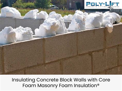 A Guide To Core Foam Masonry Foam Insulation