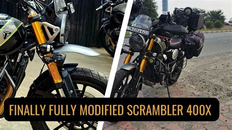 Front Extension Mud Flap For X Accessories For Triumph Scrambler