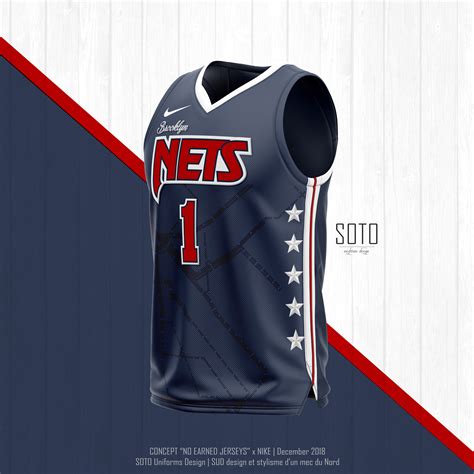 Concept jersey Nike NBA x Brooklyn Nets :: Behance