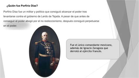 El Porfiriato En La Historia De M Xico Siglo Xix Ppt