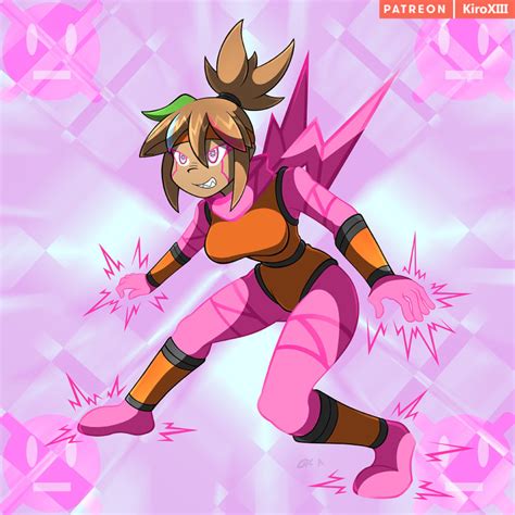 Rule 34 Bodysuit Brown Hair Dark Skinned Female Electricity Kiroxiii Oc Pink Eyes Pokemon