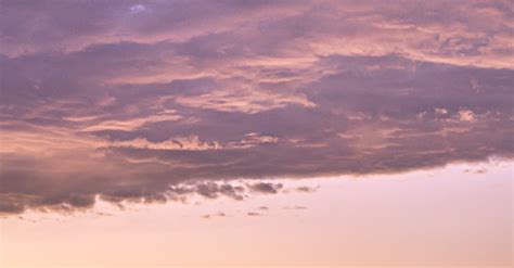 Cloudy Sky at Sunset · Free Stock Photo