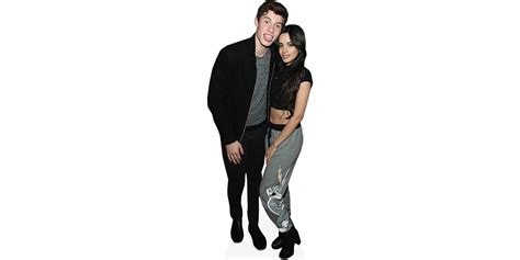 Shawn Mendes And Camila Cabello Duo 2 Mini Celebrity Cutout Celebrity Cardboard Cutouts