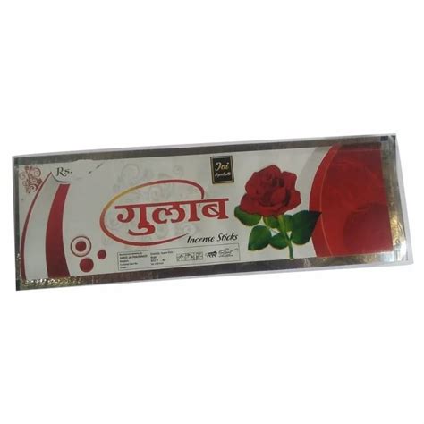 Rose Bamboo Gulab Incense Stick For Religious One Pack Contains