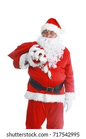 Real Santa Claus Carrying Big Bag Stock Photo Shutterstock