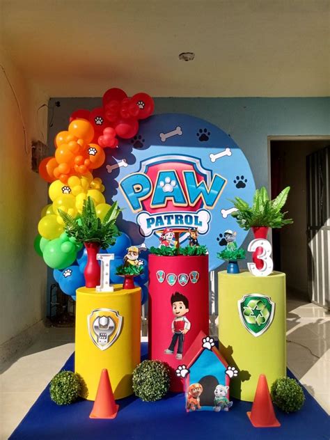 Pin De Erendida En Th Birthday En Decoracion Fiesta Paw Patrol