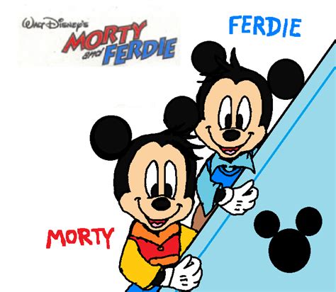 Morty and Ferdie (Mickey's Twin Nephews) - Mickey and Friends Fan Art ...