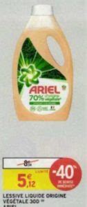 Anti Crise Fr Lessive Liquide Ariel Chez Intermarch