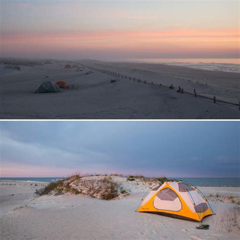 Camping At Assateague Island Md Sunrise Sunset R Campingandhiking