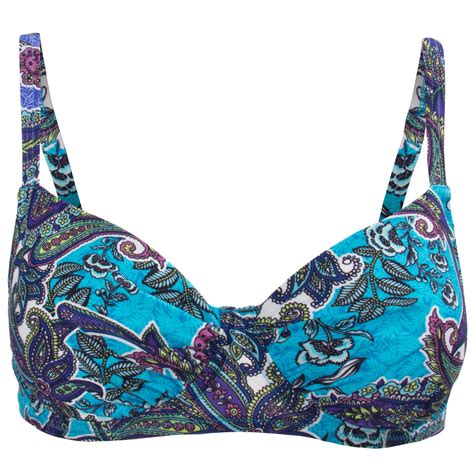 Damella Paisley Bikini Underwire Bra Wired Bra Bikini Tops Swim