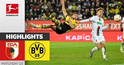 Resultados Augsburgo Borussia Dortmund Jornada De