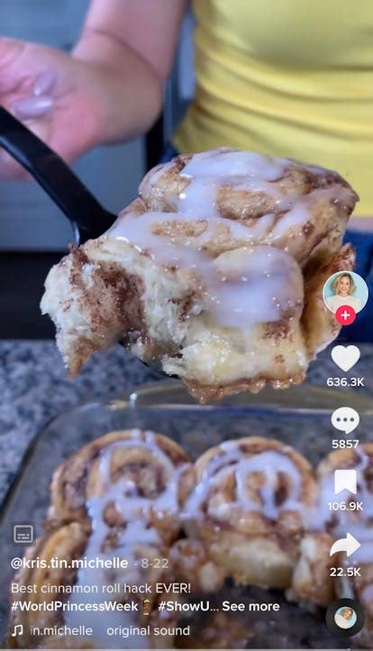 Tiktoks Cinnamon Roll Hack With Heavy Cream Is So Genius