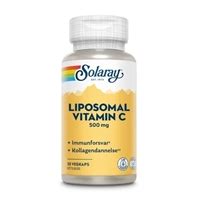 Solaray Liposomal Vitamin C 30 Kapsler Apotekhjem Rask Rimelig Og