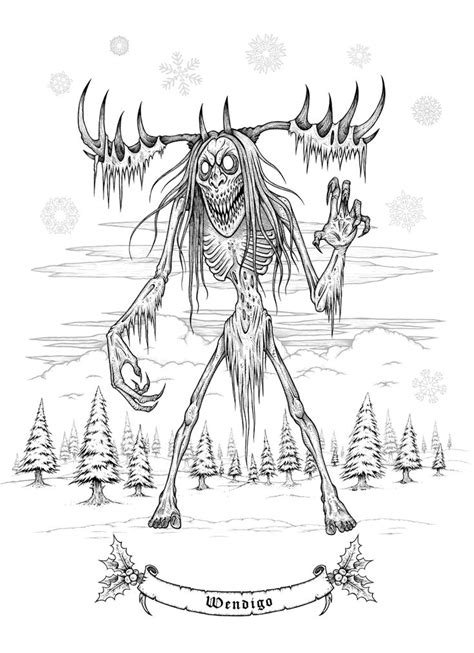 Krampus Coloring Pages