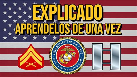 Rangos De Los Marines Estados Unidos YouTube