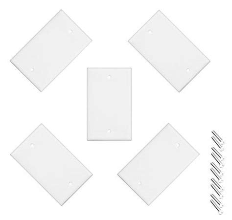 MBAPrice Blank Wall Plate Outlet Cover for Thermoset/box Mount/wall ...