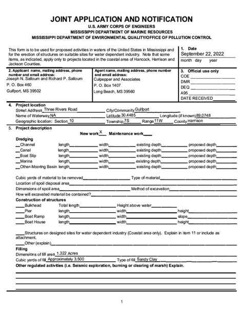 Fillable Online Dmr Ms JOINT APPLICATION AND NOTIFICATION U S ARMY