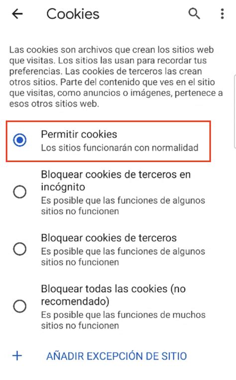 C Mo Se Activan Las Cookies Servicio De Ayuda