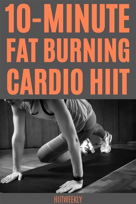 Quick 10 Minute HIIT Workout Without Equipment To Burn Belly Fat | HIIT ...