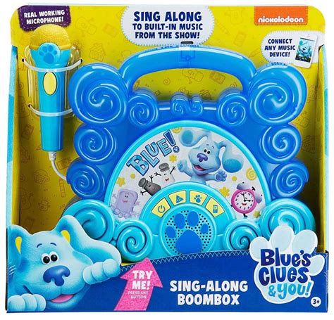 Blue S Clues You Sing Along Boombox Walmart