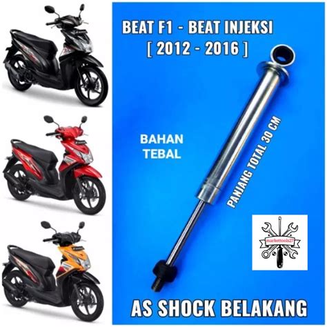 Tabung As Hidrolis Shock Belakang Beat Fi Injeksi Scopee Spacy Vario