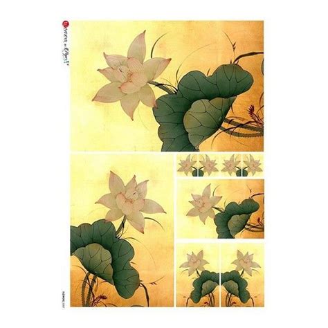 Feuille De Papier De Riz X Cm D Coupage Collage Paper Designs