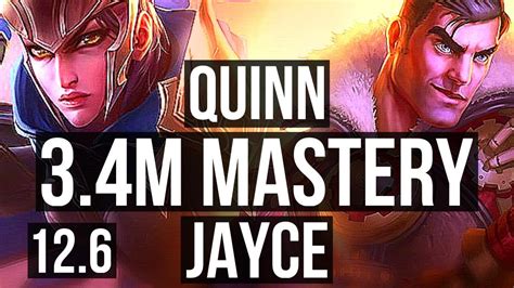 Quinn Vs Jayce Top 3 4m Mastery 8 Solo Kills 800 Games Br