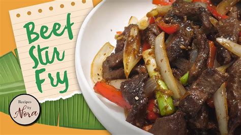 Delicious Beef Stir Fry Recipe Quick Easy Weeknight Dinner YouTube