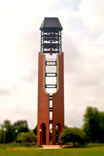 Mcfarland Bell Tower On The South Quad On The Campus Of The University