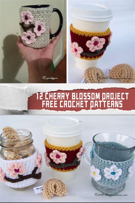 Cherry Blossom Project Crochet Patterns Free Igoodideas